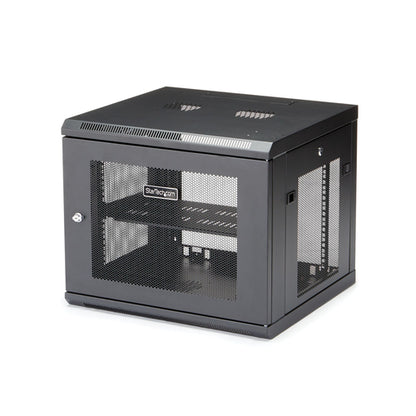 WALL MOUNT NETWORK SWITCH CABINET 9U SERVER RACK ENCLOSURE