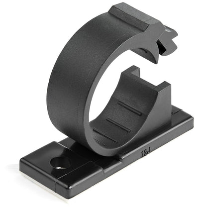 100 ADHESIVE CABLE MANAGEMENT CLIPS COMPUTER/NETWORK CORD HOLDER