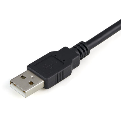 1PT USB TO SERIAL RS232 ADAPTER USB TO RS232 DB9 CONVERTER CABLE