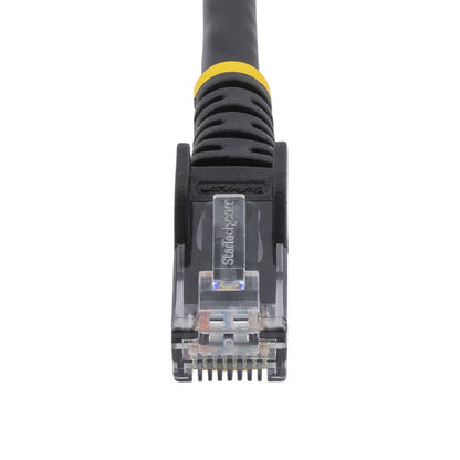 15FT BLACK 10 PACK CAT6 CABLE SNAGLESS RJ45 UTP PATCH CABLE CORD