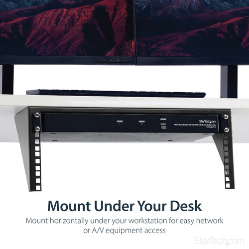 WALL MOUNT PATCH PANEL BRACKET 4U VERTICAL PANEL MOUNTING BRACKET