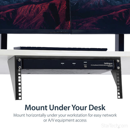 WALL MOUNT PATCH PANEL BRACKET 4U VERTICAL PANEL MOUNTING BRACKET