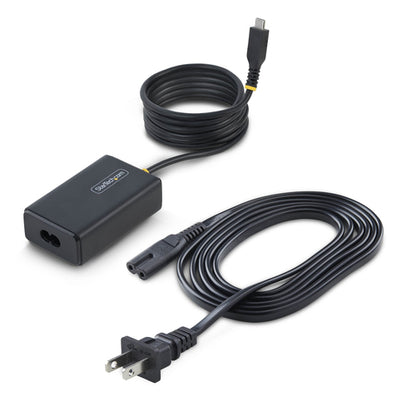 65W USB-C LAPTOP CHARGER - 5FT USB-C TETHERED CABLE