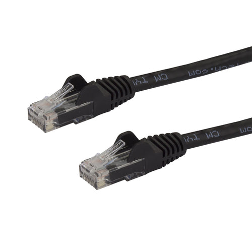 6FT BLACK CAT6 ETHERNET CABLE SNAGLESS RJ45 UTP PATCH CABLE CORD