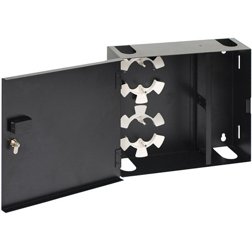 WALL ENCLOSURE-FIBER-4-PANEL-SINGLE DOOR