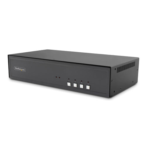 SECURE 4-PORT DUAL-MONITOR KVM NIAP 4.0 CAC US BUILT