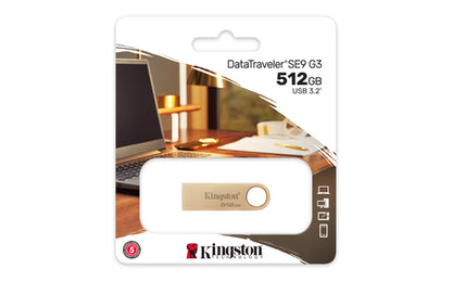 512GB 220MB/S METAL USB 3.2 GEN 1 DATATRAVELER SE9 G3