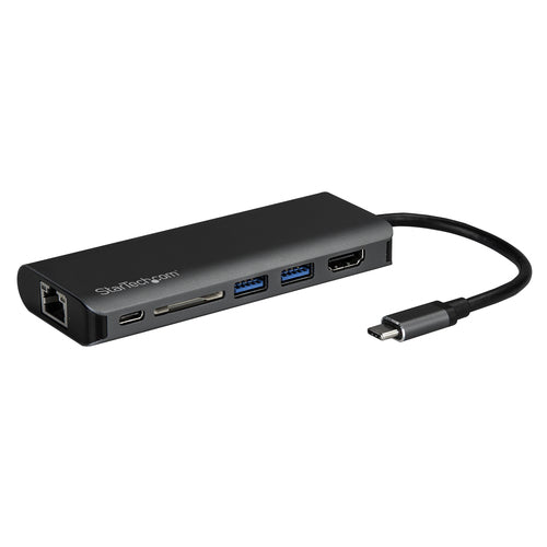 USB C MULTIPORT ADAPTER 60W PD 4K HDMI USB HUB MINI TRAVEL DOCK