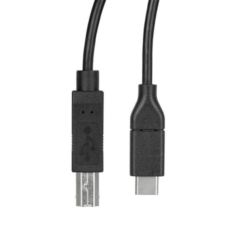 1.6FT USBC TO USB B PRINT CABLE USB 2.0 USB-C TO USB-B PRINTER CORD