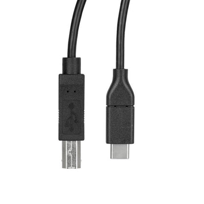 1.6FT USBC TO USB B PRINT CABLE USB 2.0 USB-C TO USB-B PRINTER CORD