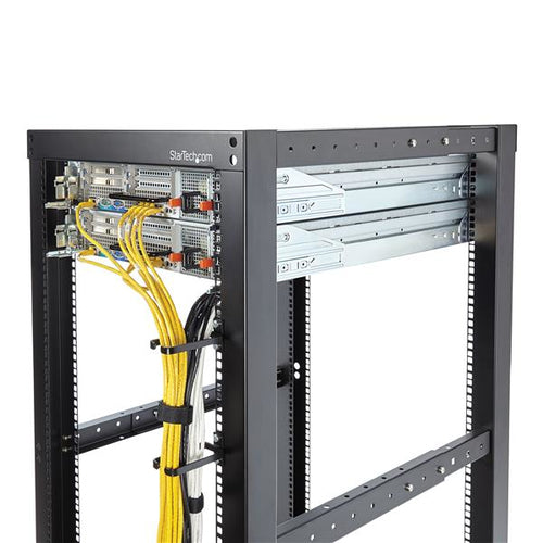 VERTICAL CABLE MANAGEMENT D-RING SERVER RACK WIRE MANAGEMENT (CMHOOK1UN)