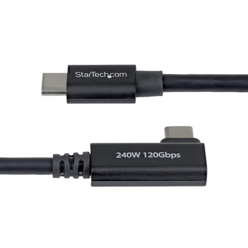 RIGHT ANGLE THUNDERBOLT 5 CABLE CERTIFIED/120GBPS/8K 60HZ/240W