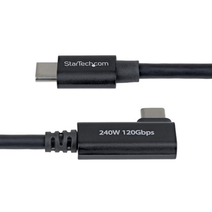 RIGHT ANGLE THUNDERBOLT 5 CABLE CERTIFIED/120GBPS/8K 60HZ/240W