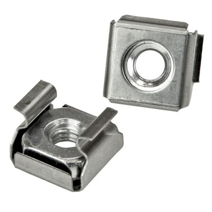 M5 MOUNTING SCREWS SILVER 100 PACK SERVER RACK M5 CAGE NUTS