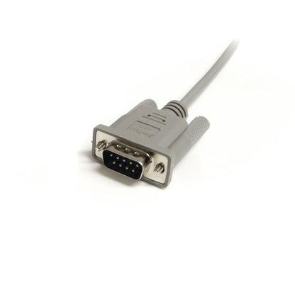 10FT STRAIGHT THROUGH EGA MONITOR SERIAL CABLE M/F