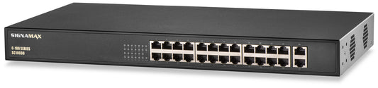 C-100 24 Port Fast Ethernet PoE+ Lite