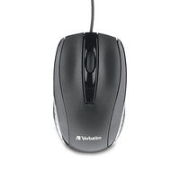 CORDED OPTICAL MOUSE BLACK