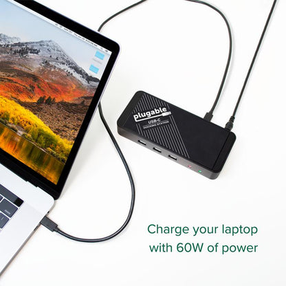 PLUGABLE UD-CA1A USB-C DOCKING STATION W/ PD