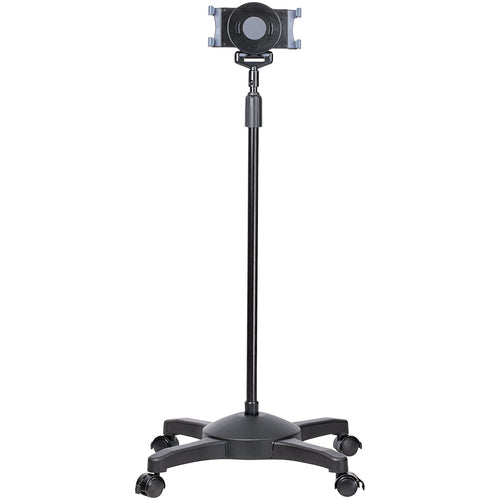 MOBILE TABLET STAND ADJUSTABLE PORTABLE TABLET HOLDER CART
