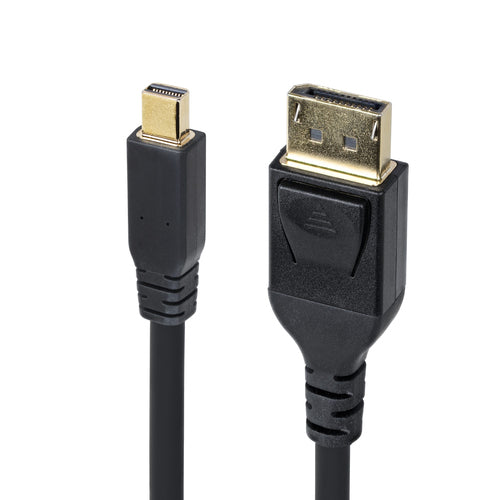 MINI DISPLAYPORT TO DISPLAYPORT 1.4 CABLE 8K HBR3 VIDEO CORD 10FT