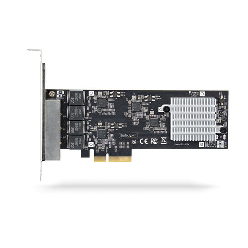 4-PORT 2.5G PCIE NETWORK CARD - QUAD NBASE-T ETHERNET CARD