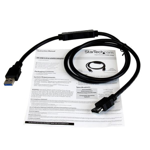 USB 3.0 TO ESATA ADAPTER CABLE HDD SSD ODD TO ESATA ADAPTER CORD