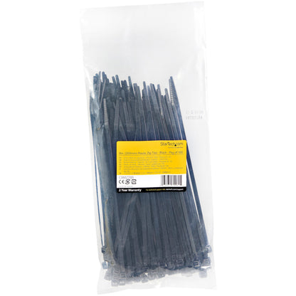 100PK PLASTIC CABLE TIES NYLON SELF LOCKING WIRE ZIP TIES - 8 INCH