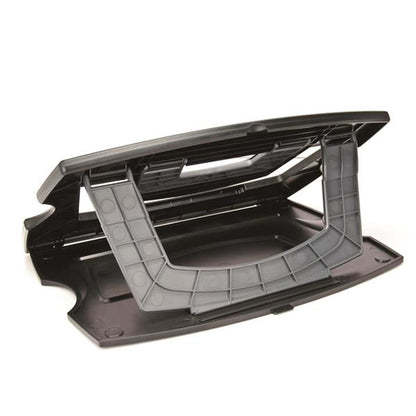 2 IN 1 LAPTOP STAND ADJUSTABLE ANGLED FOLDING TABLET DESK STAND