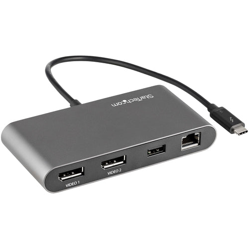 THUNDERBOLT 3 MINI DOCK DUAL 4K UNIVERSAL LAPTOP DOCKING STATION