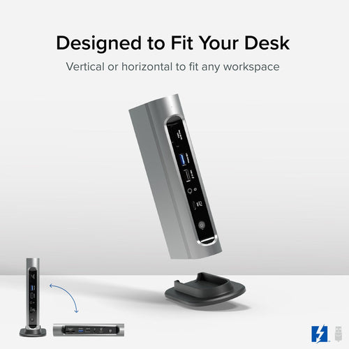 PLUGABLE TBT4 QUAD DOCK 100W THUNDERBOLT 4 QUAD DOCKING STATION