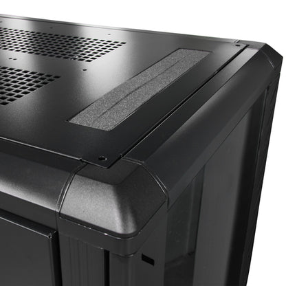 32U SERVER RACK CABINET 4 POST NETWORK EQUIPMENT RACK W/ CASTERS
