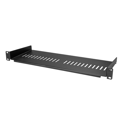 1U SERVER RACK SHELF UNIVERSAL CANTILEVER VENTED RACK MOUNT TRAY