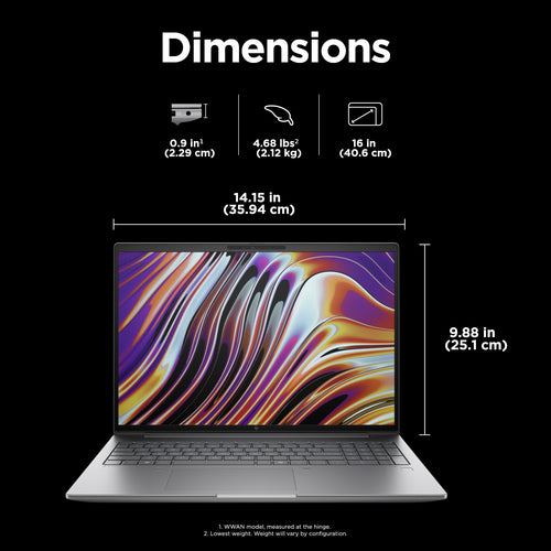 HP ZBOOK POWER G11 U7-165H 16 64GB/1T PC