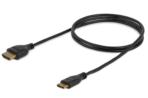 6FT MINI HDMI TO HDMI CABLE M/M HIGH SPEED SLIM HDMI ADAPTER/CORD