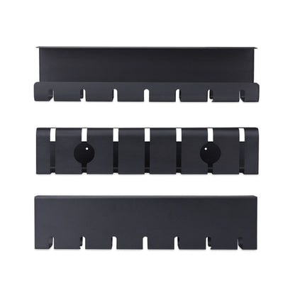 UNDER DESK CABLE MANAGEMENT - SLOTTED STYLE CABLE ORGANIZER TRAY