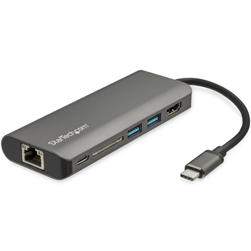 USB C MULTIPORT ADAPTER - HDMI 4K - 2XA 1XC - MINI TRAVEL DOCK