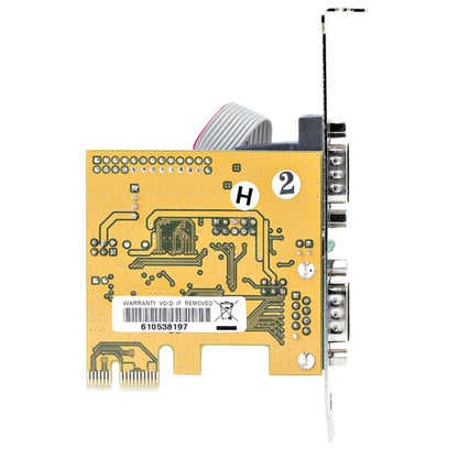 2 PORT PCI EXPRESS RS232 SERIAL ADAPTER CARD PCIE TO SERIAL DB9