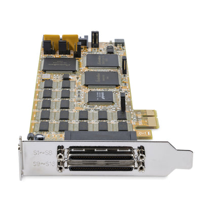 16 PORT PCI EXPRESS SERIAL CARD LOW PROFILE DB9 RS232 PCIE CARD
