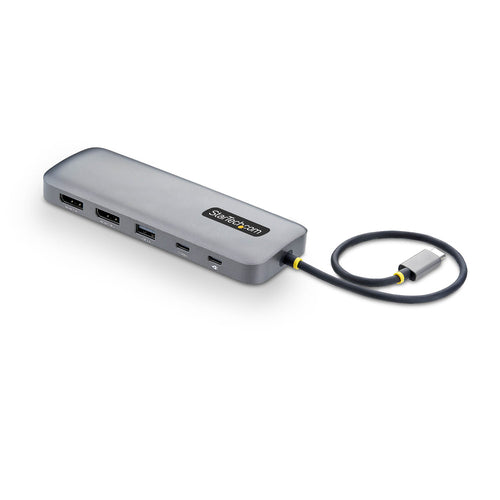 USB-C DUAL-DP MULTIPORT HUB - 100W PD 2X 4K 60HZ GBE