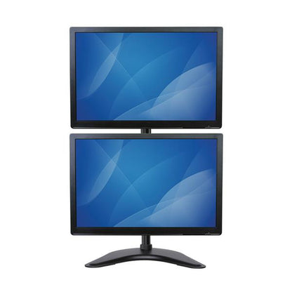 VERTICAL DUAL MONITOR STAND ERGONOMIC VESA MOUNT DISPLAY STAND