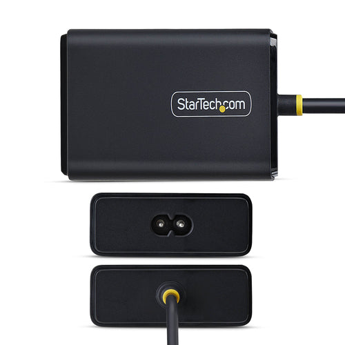 100W USB-C LAPTOP CHARGER - 5FT USB-C TETHERED CABLE
