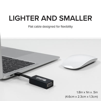PLUGABLE USBC-TVGA USB C TO VGA ADAPTER