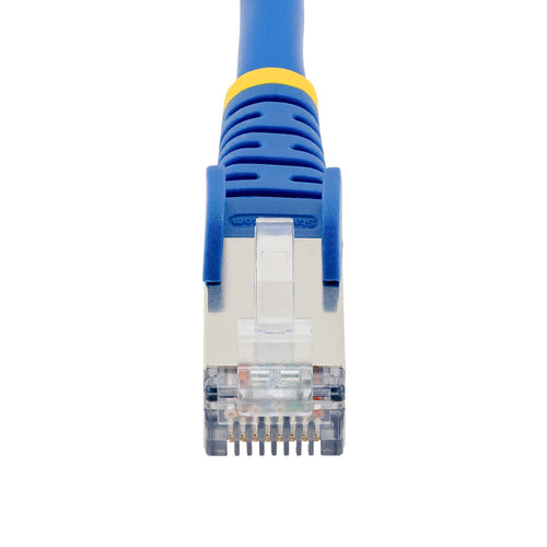 CAT6A ETHERNET CABLE - BLUE 10GBE S/FTP LSZH 100W POE
