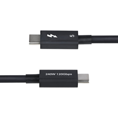 CERTIFIED THUNDERBOLT 5 CABLE 80GBPS/120GBPS/8K 60HZ/240W PD