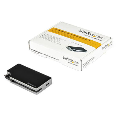 USB C MULTIPORT VIDEO ADAPTER DONGLE HDMI VGA MDP DVI CONVERTER