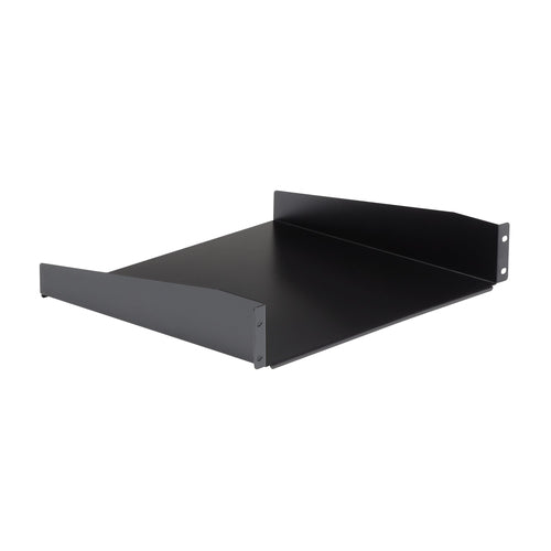 BLACK STANDARD UNIVERSAL SERVER RACK CABINET SHELF