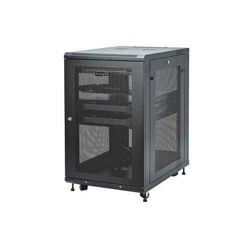 18U AV RACK CABINET ENCLOSURE NETWORK EQUIPMENT SERVER RACK