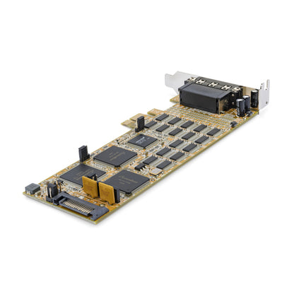 16 PORT PCI EXPRESS SERIAL CARD LOW PROFILE DB9 RS232 PCIE CARD