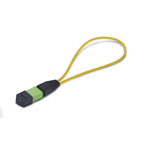 MPO LOOPBACK PLUG SINGLE MODE MPO-12 MALE LOOPBACK ADAPTER
