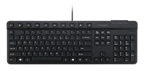 SIMPLE SOLUTIONS WIRED KEYBOARD WITH SMART CARD READER (CAC)